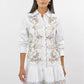 Uncle Frank "Table Linens" Dress-White