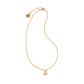 Capucine de Wulf “Love Heart” Charm Necklace 16"+2"-Gold