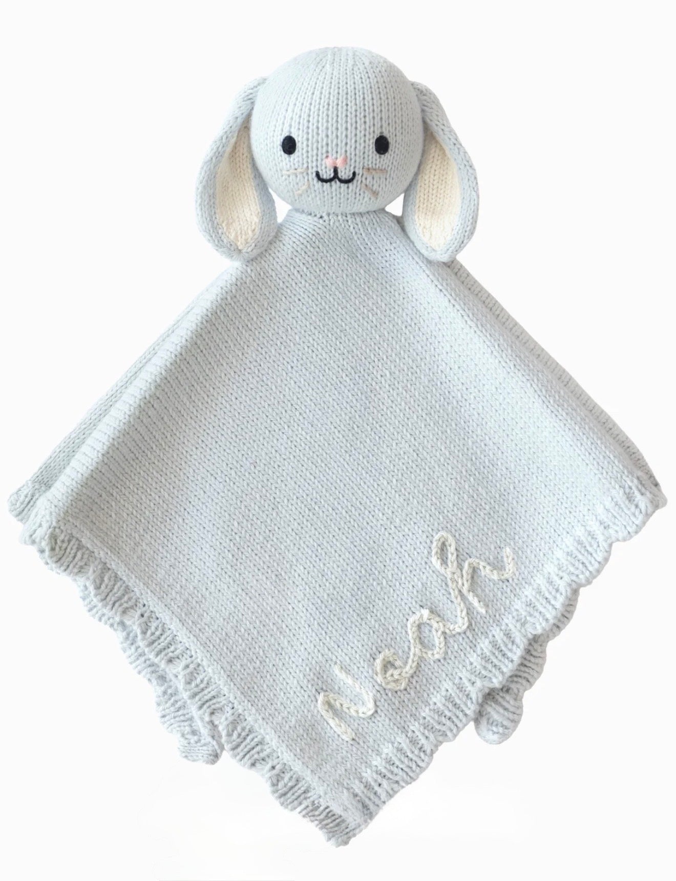 Cuddle + Kind “Baby Bunny” Lovey-Blue