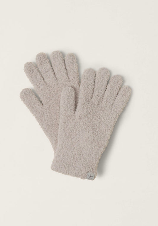 Barefoot Dreams CozyChic® Gloves-Stone