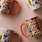 Rifle Paper Co. "Halloween Argyle" Porcelain Mug