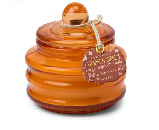 Paddywax Beam Candle 3oz Orange Glass - Pumpkin Spice