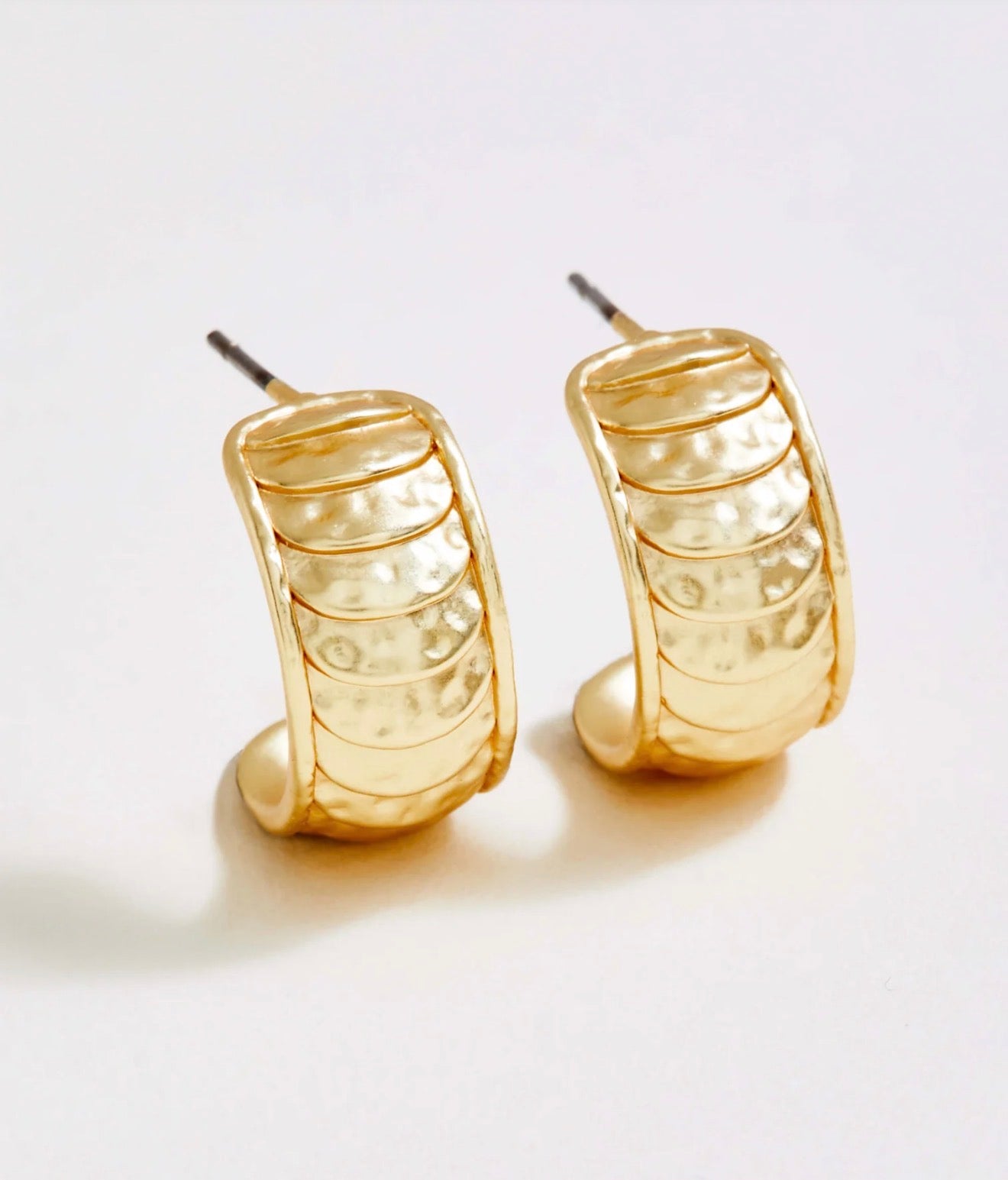 Spartina 449 Karina Hoop 18mm Earrings-Gold