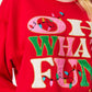 Shiraleah "Oh What Fun" Lounge Sweatshirt-Red