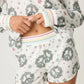 PJ Salvage "Joy to the World" Sleep Short-Ivory