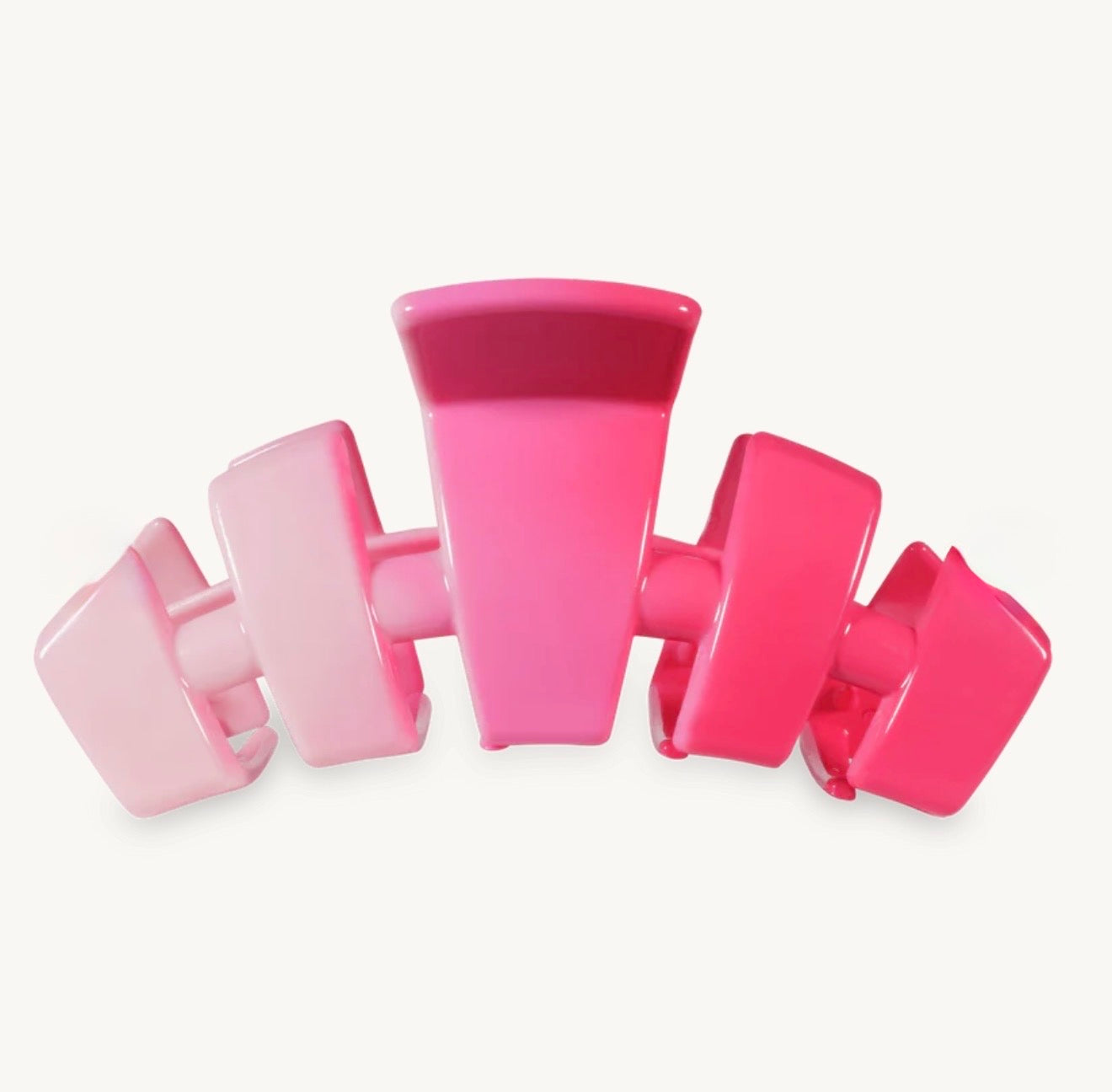Teleties Classic Large Claw Hairclip-Kiss & Tell