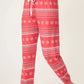 PJ Salvage "Snowflake Kisses" Jammie Pant- Red