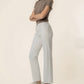 Kut from the Kloth “Avery” High Rise Easy Straight Leg - Ivory