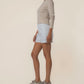 Kut from the Kloth "Jane" High Rise Short - Optic White