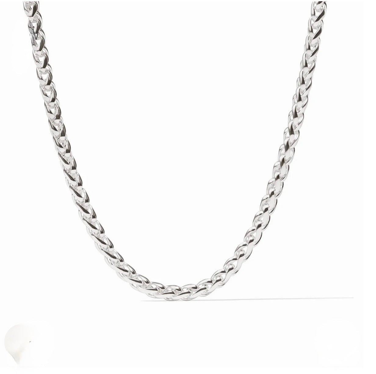 Julie Vos “Cobblestone” Link Necklace - Silver
