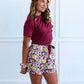 Saturday Silks “Texas A&M” Sleep Shortie