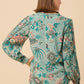 Spartina 449 "Wilenna" Ruffle Blouse-Guerard Estate Bird