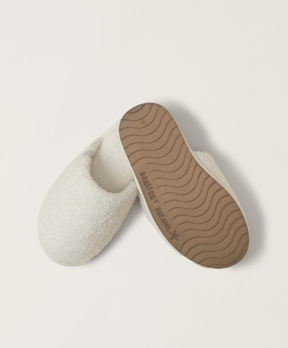 Barefoot Dreams CozyChic® Unisex Slipper- Cream