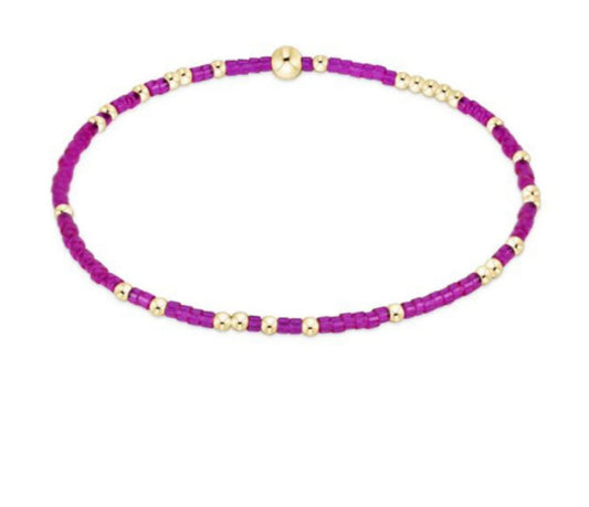Enewton Extends "Hope Unwritten" Bracelet-Fuschia