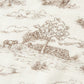 Milkbarn Kids "Country Toile" Luxe Stretch Knotted Hat