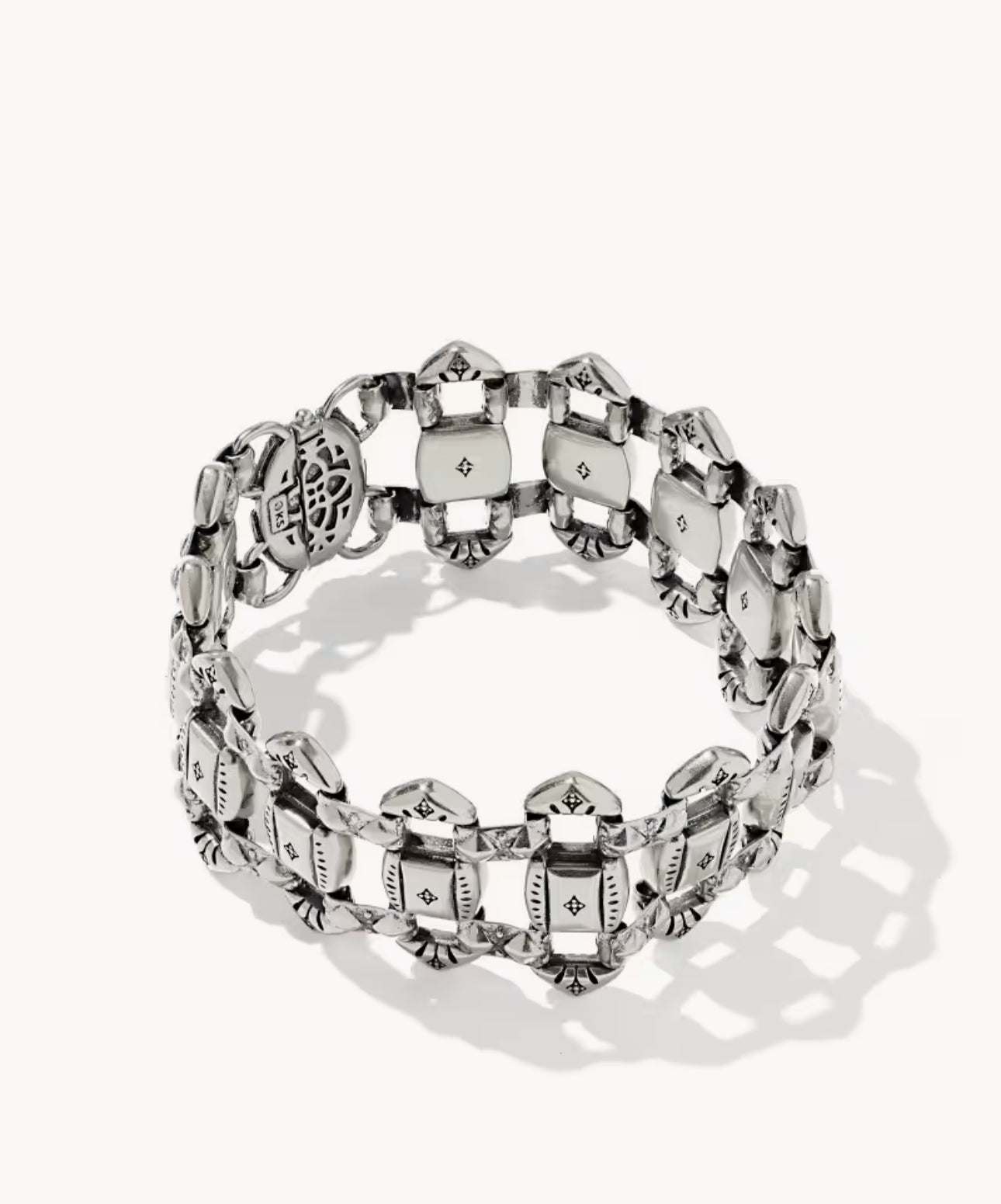 Kendra Scott Catherine Statement Bracelet-Vintage Silver