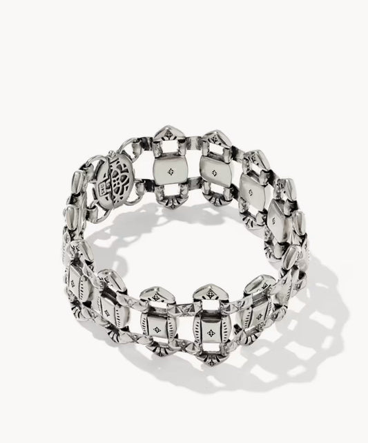 Kendra Scott Catherine Statement Bracelet-Vintage Silver