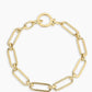 Gorjana Zoey Statement Link Bracelet-Gold