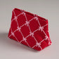 Shiraleah Tinsel Bow Zip Pouch-Red