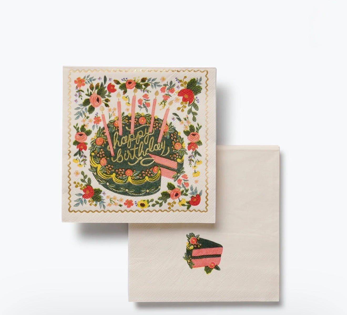 Rifle Paper Co. "Floral Cake" Cocktail Napkins