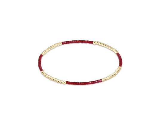 Enewton Gameday "Hope Blissful” Bracelet-Maroon