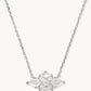 Kendra Scott Abbie Crystal Pendant Necklace-Silver Neutral Mix