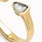 Uno de 50 "Be a Chameleon" Bangle-Gold/Moonstone