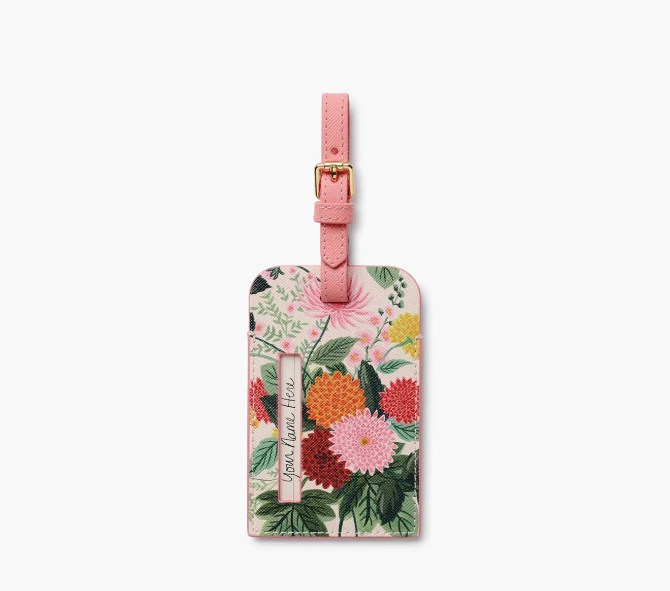 Rifle Paper Co. "Dahlia" Luggage Tag
