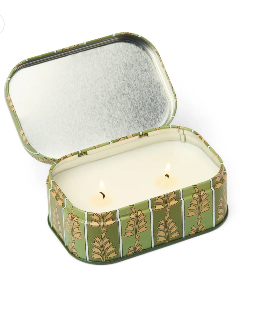 Paddywax Cherie Printed Tin - Smoked Pistachio