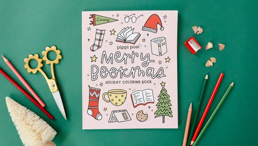 Pippi Post “Merry Bookmas” Holiday Coloring Book