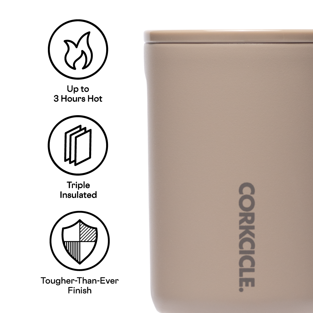 Corkcicle Classic Coffee Mug-Desert 16oz