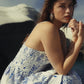 Z Supply Nadine Palm Maxi Dress- Nautical