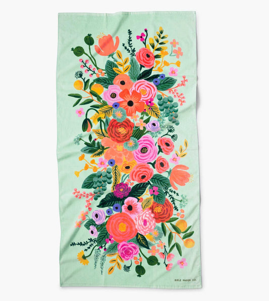 Rifle Paper Co. "Garden Party" Beach Towel