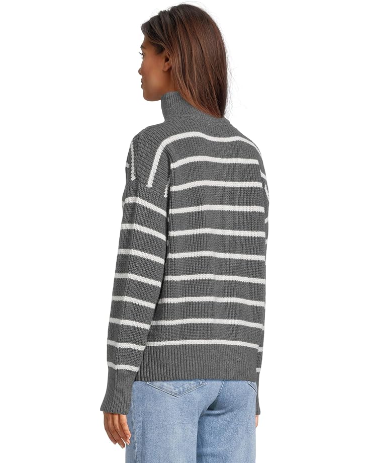 Faherty "Mariner" Striped Sweater -Moonstone Stripe