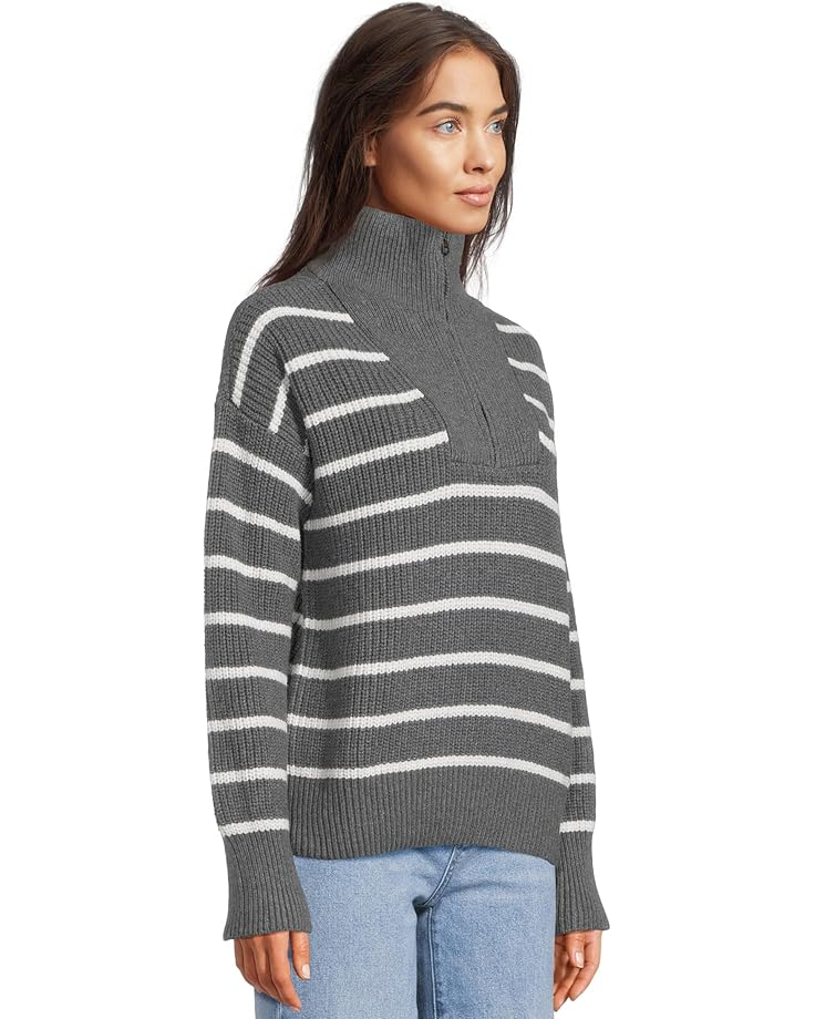 Faherty "Mariner" Striped Sweater -Moonstone Stripe