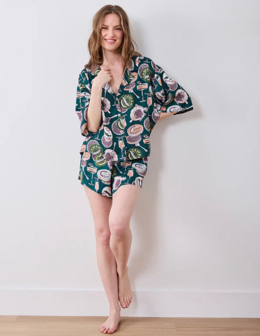Printfresh Eco Satin Sweet Dreams Set-Champagne & Caviar