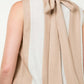 THML "Clementine" Sleeveless Colorblock Top-Beige