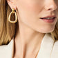 Julie Vos “Sahara” Doorknocker Earring -Gold