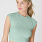 Niki Biki Vintage Exposed Seam Crop- 3 Colors