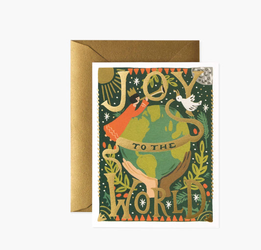 Rifle Paper Co. "Joy to the World" Card