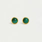 Dean Davidson Signature Midi Knockout Studs-Malachite