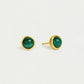 Dean Davidson Signature Midi Knockout Studs-Malachite