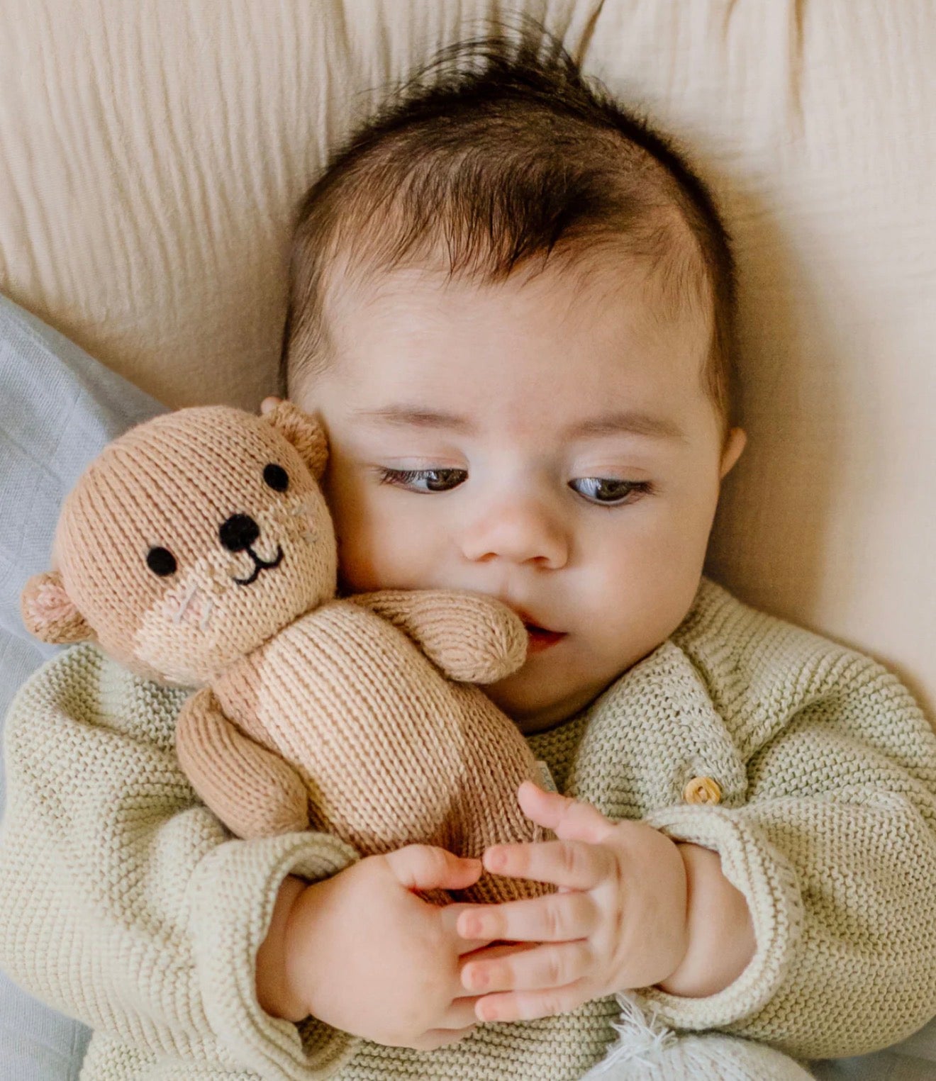 Cuddle + Kind “Baby Otter” -Brown