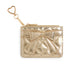 Shiraleah Quilted Bow Card Case-Gold