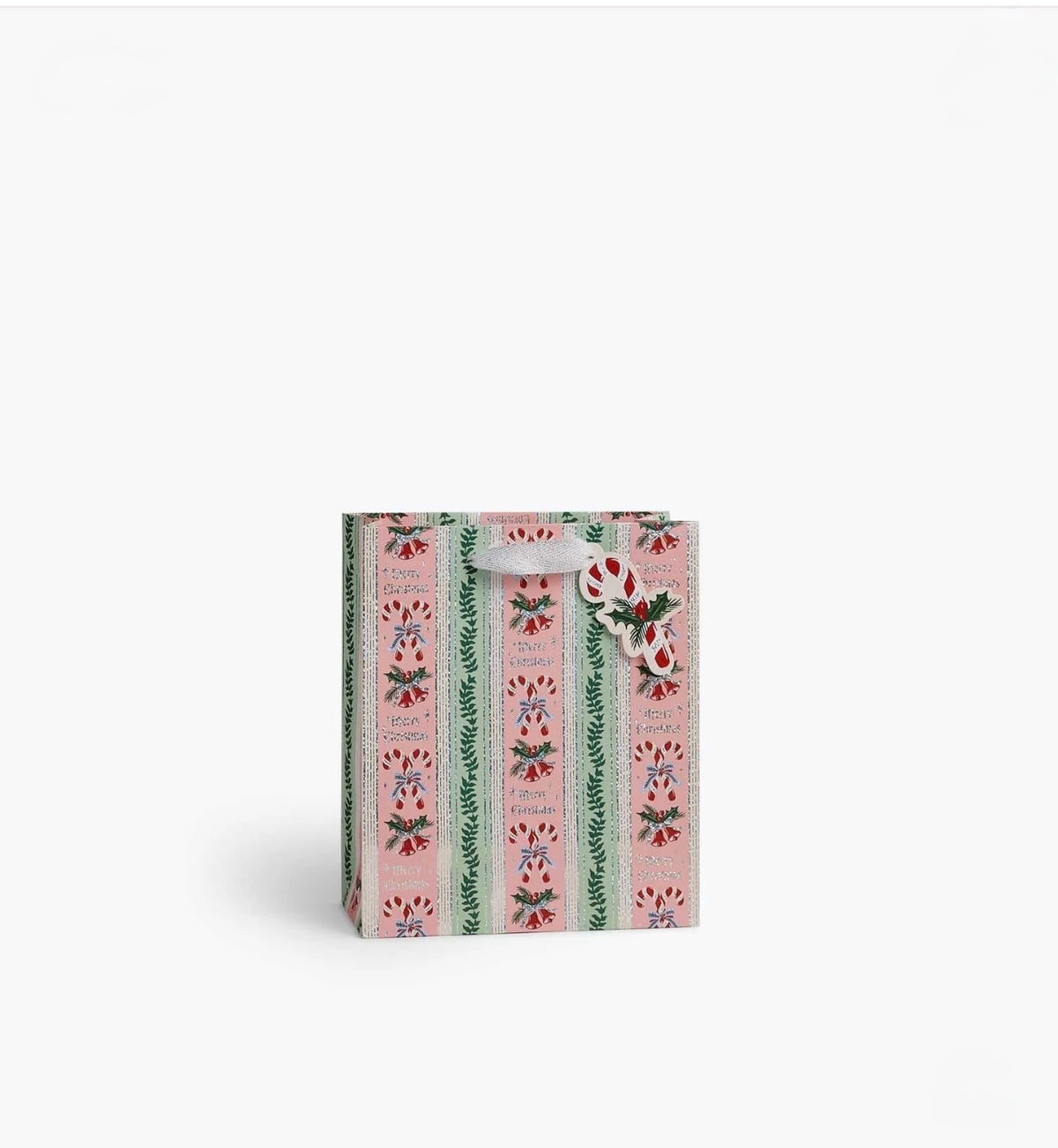 Rifle Paper Co. "Candy Cane Stripe" Gift Bag-4 Sizes
