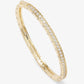 Melinda Maria “Ashley” Pavé Cuff-Gold/White