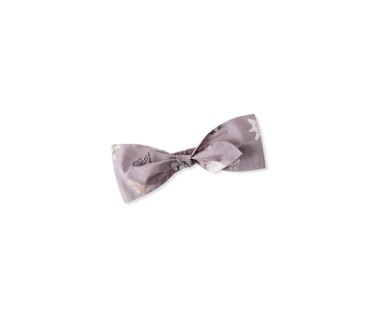 Milkbarn Kids "Purple Seashells" Bow Twist Knotted Headband