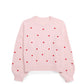 Shiraleah "Hearts" Sweater-Blush