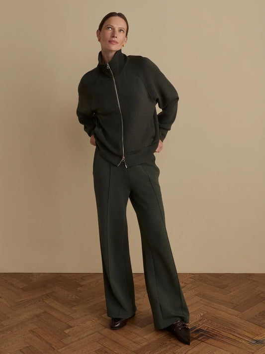 Varley “The Wide Leg” 30” Pant- Olive Marl
