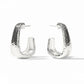 Julie Vos “Sahara” Hoop Earring - Silver